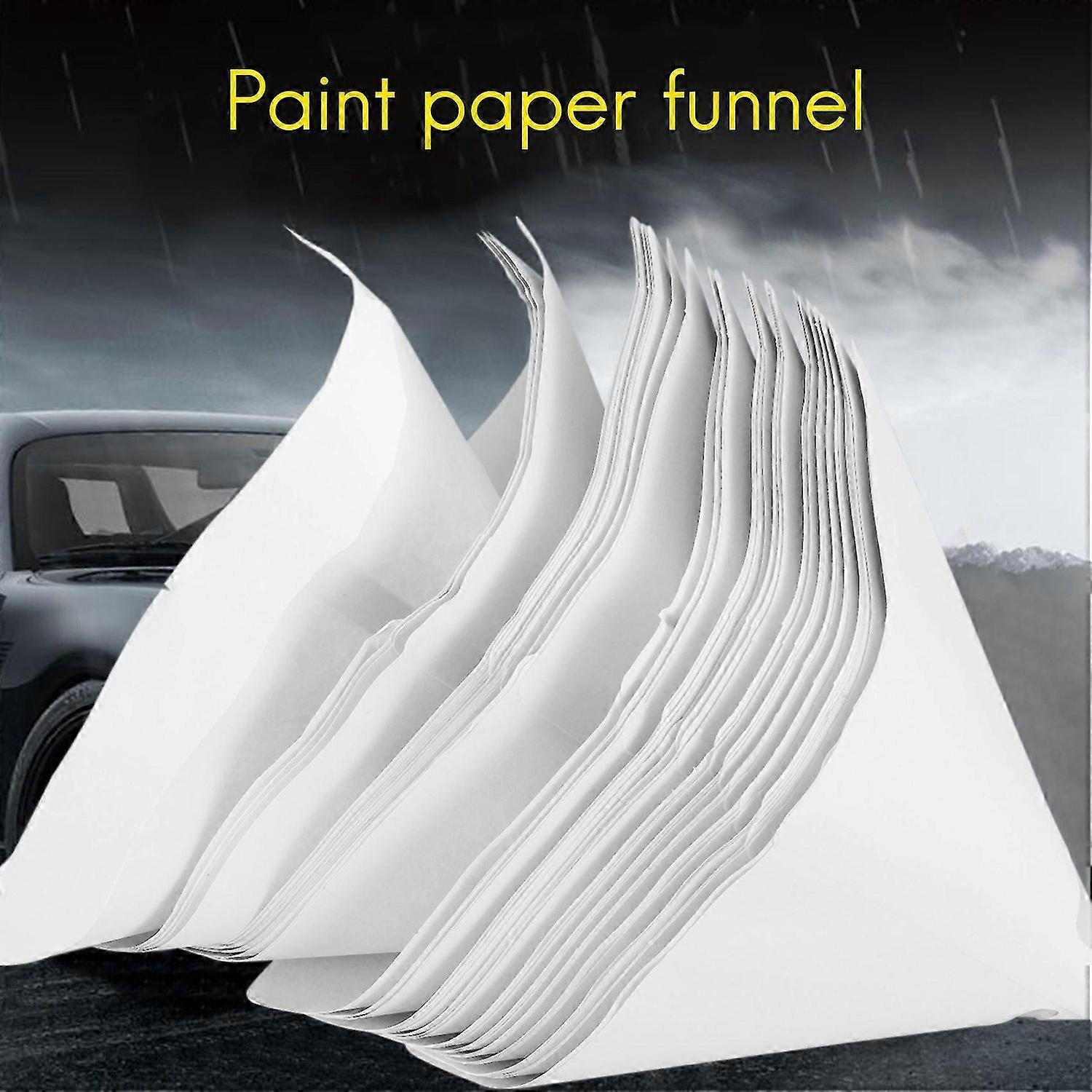 50Pcs Fine Paint Paper Strainers (150 Micrometer) Sieve Filter Mesh