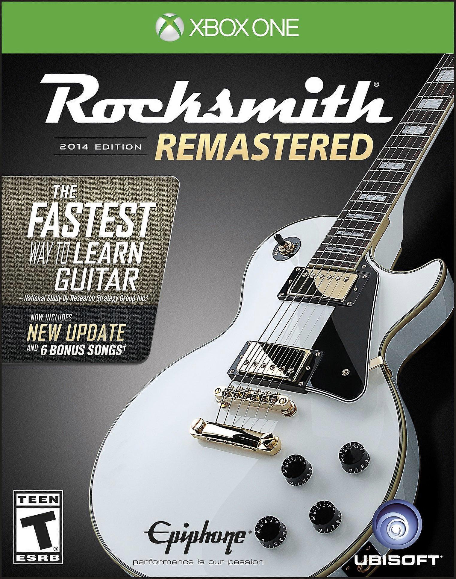Rocksmith 2014 Edition Remastered - Xbox One Standard Edition - New & Sealed