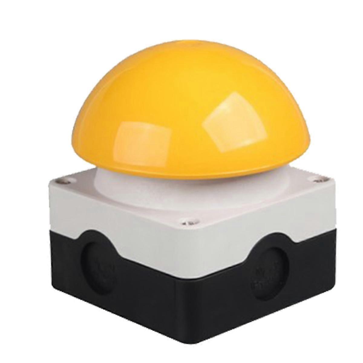 Emergency Stop Foot Switch 1NO+1NC Mushroom Button Waterproof Self-Reset Switch Manual Foot Switch