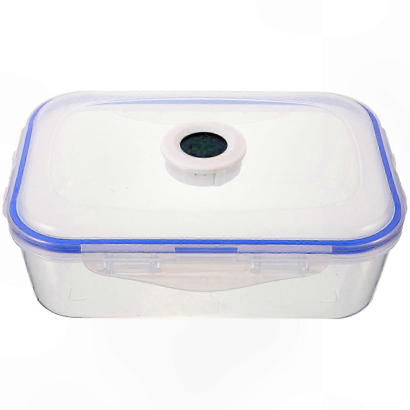 Plastic Cigar Storage Box with Simple Design for Humidor Use 1pc