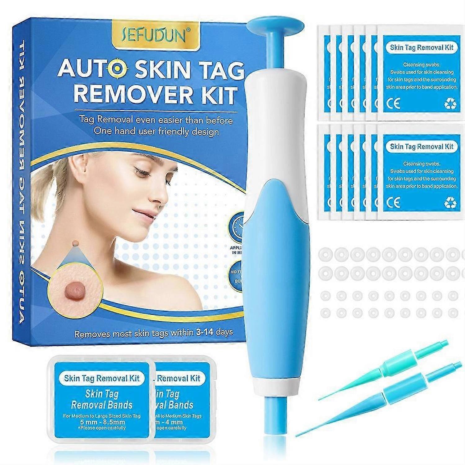 Skin-Tag Remover Double Headed Pen Set, Multi-Purpose 2 in 1 Design,Fast Effective,Portable Convenient Manual