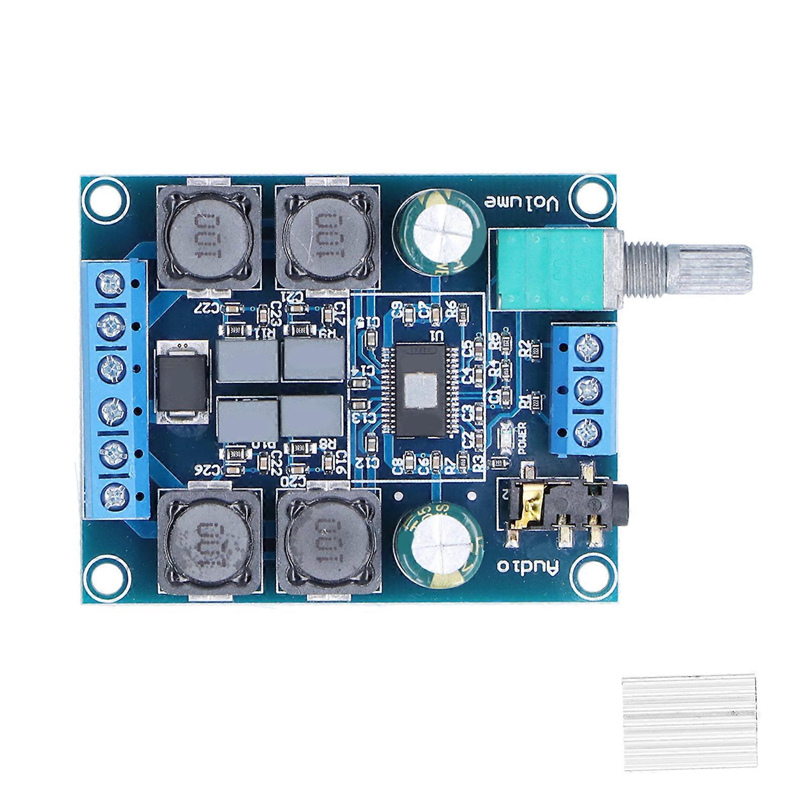 Power Amplifier Board Low Heat Efficient Durable Dual Channel Digital Audio Amplifier Board