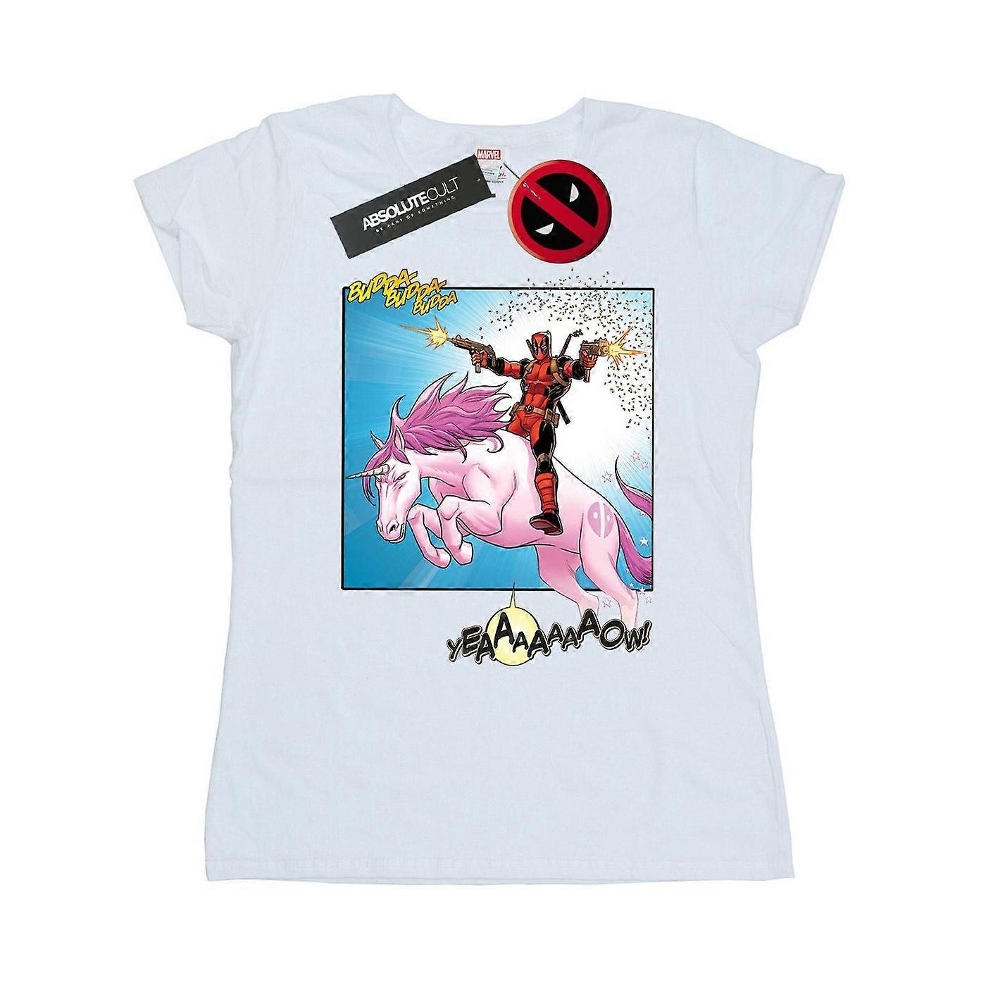 Dámské bavlněné tričko Marvel Deadpool Hey You