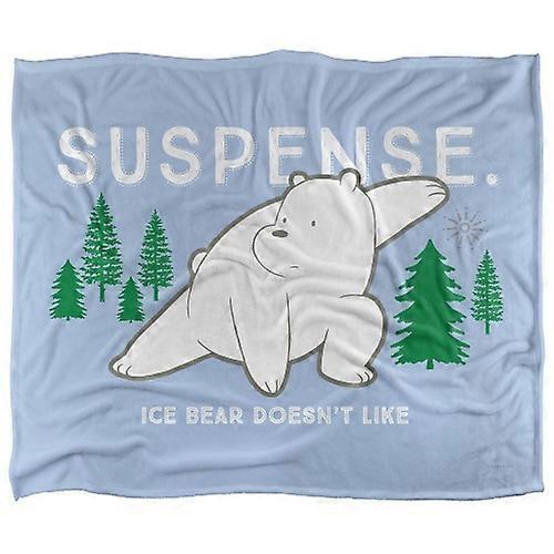We Bare Bears Suspense Silky Supersoft Blanket
