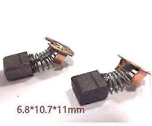 Replacement Carbon Brushes for Power Tools - 2 Pack Universal Fit for Various Models