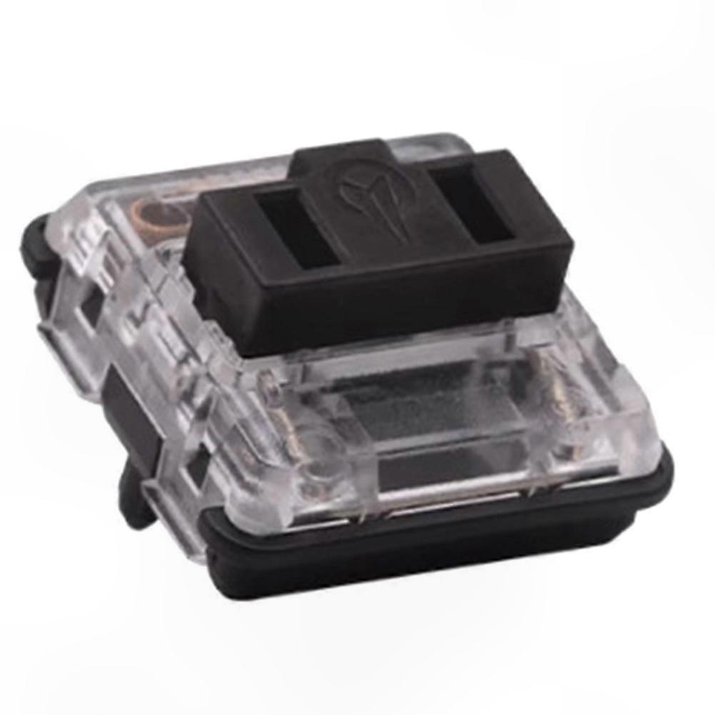 70 Pieces Low Profile Choc Switches RGB 1350 for Mechanical Keyboards Black