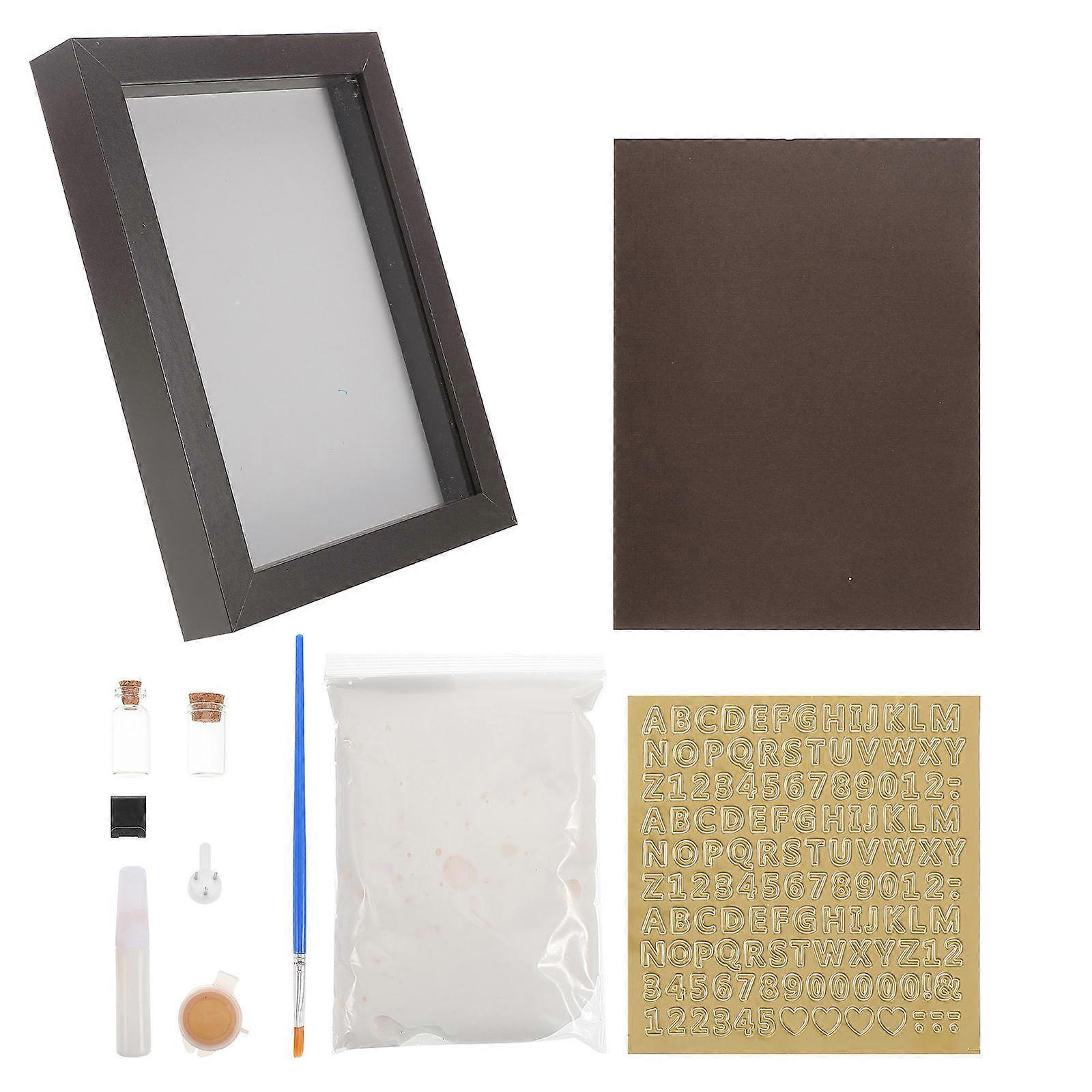 Baby Hand and Footprint Keepsake Frame for Infant Memory