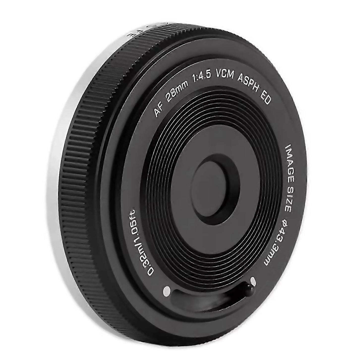 For 28mm F45 Fullframe Fixed Focus Pancake Lens For