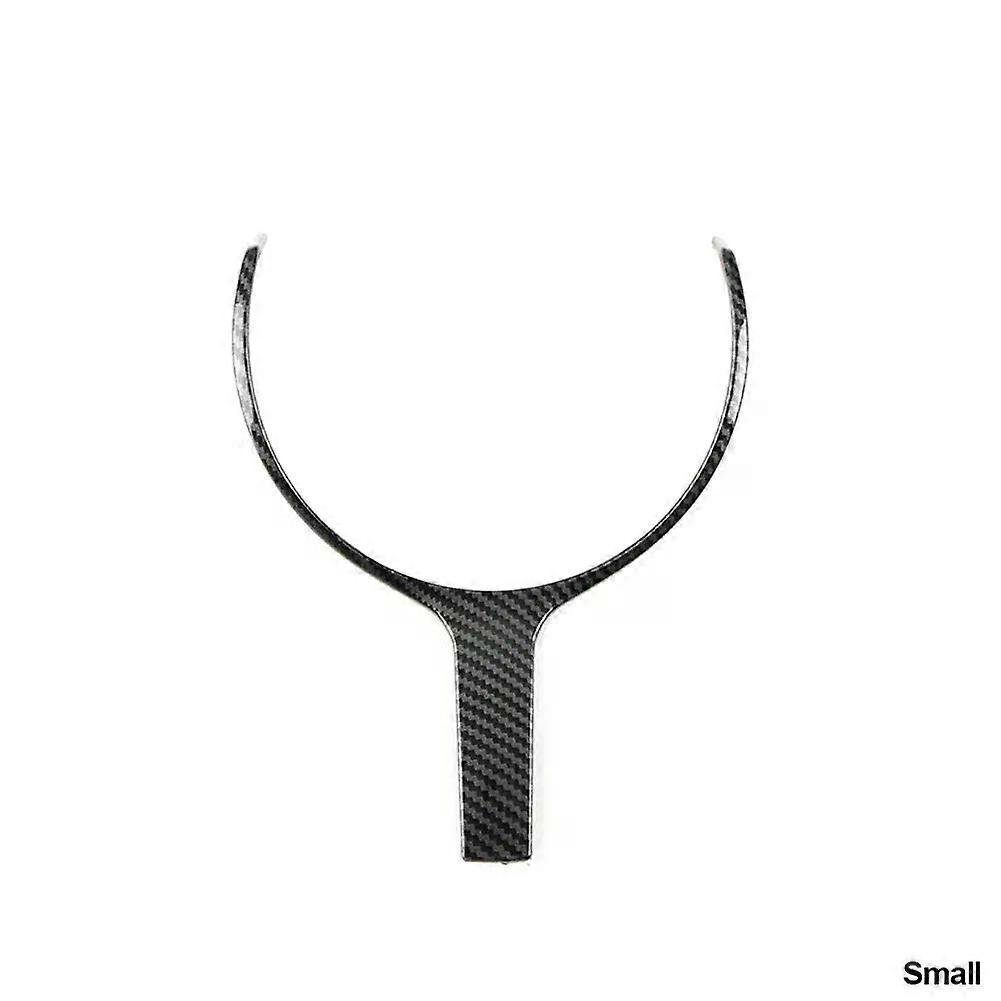 For BMW F Chassis F06 F10 F11 F12 F15 F16 F20 F21 F22 F23 F30 F32 F34 ABS Carbon Texture Car Interior Steering Wheel Cover Trim