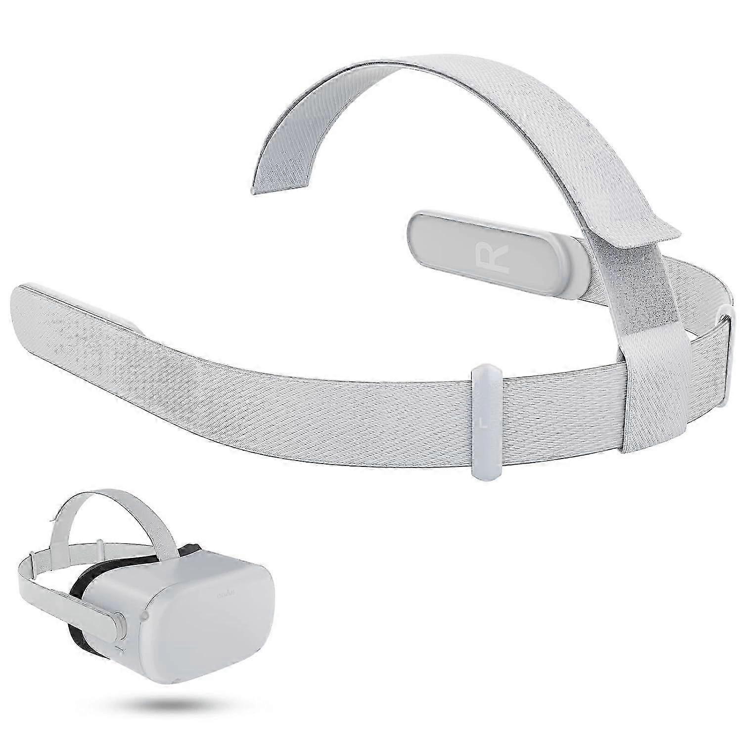 For Meta Quest 2 Head Strap Adjustable Replacement Headband (Key Caps Not Included)