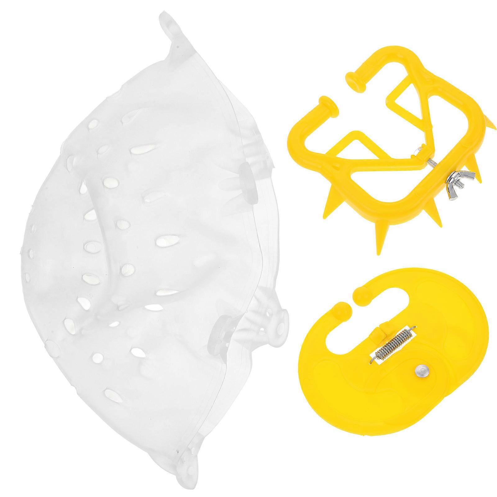 Cattle Nose Clip Yellow Calf Weaner for Safe Weaning 1Set