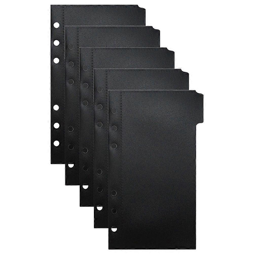 Pocket Binder Plastic Binder Pockets for Document Storage 2Sets