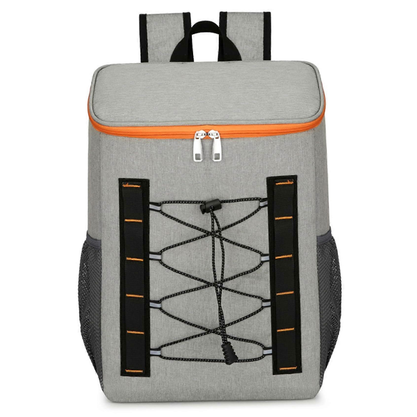 Backpack Coolers Insulated LeakProof LargeCapacity Waterproof Reflective Cooler Bag With Elastic Storage Rope BBQ