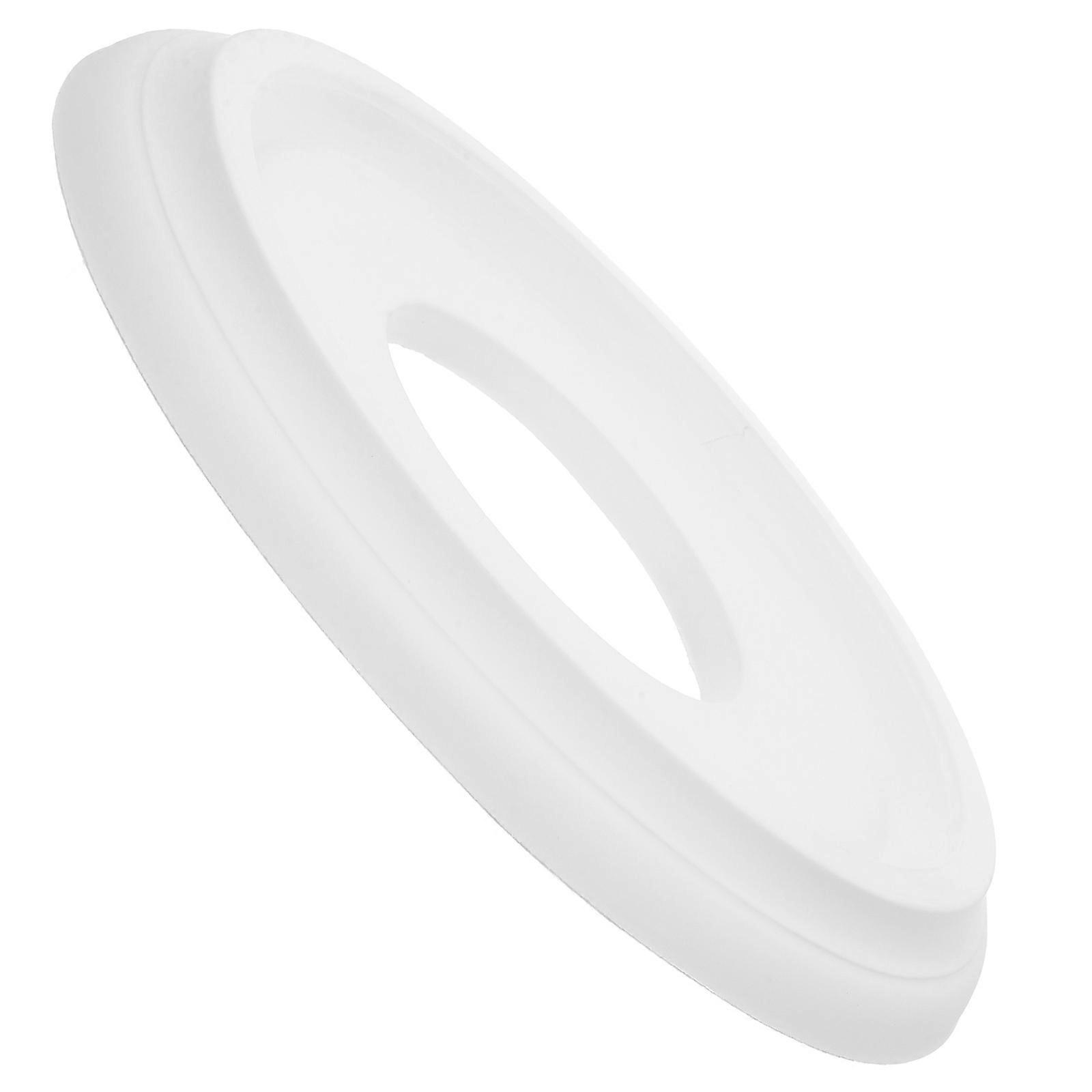 Ceiling Light Base Ceiling Plate Light Fitting For Indoor Lighting White Round Style 1Piece