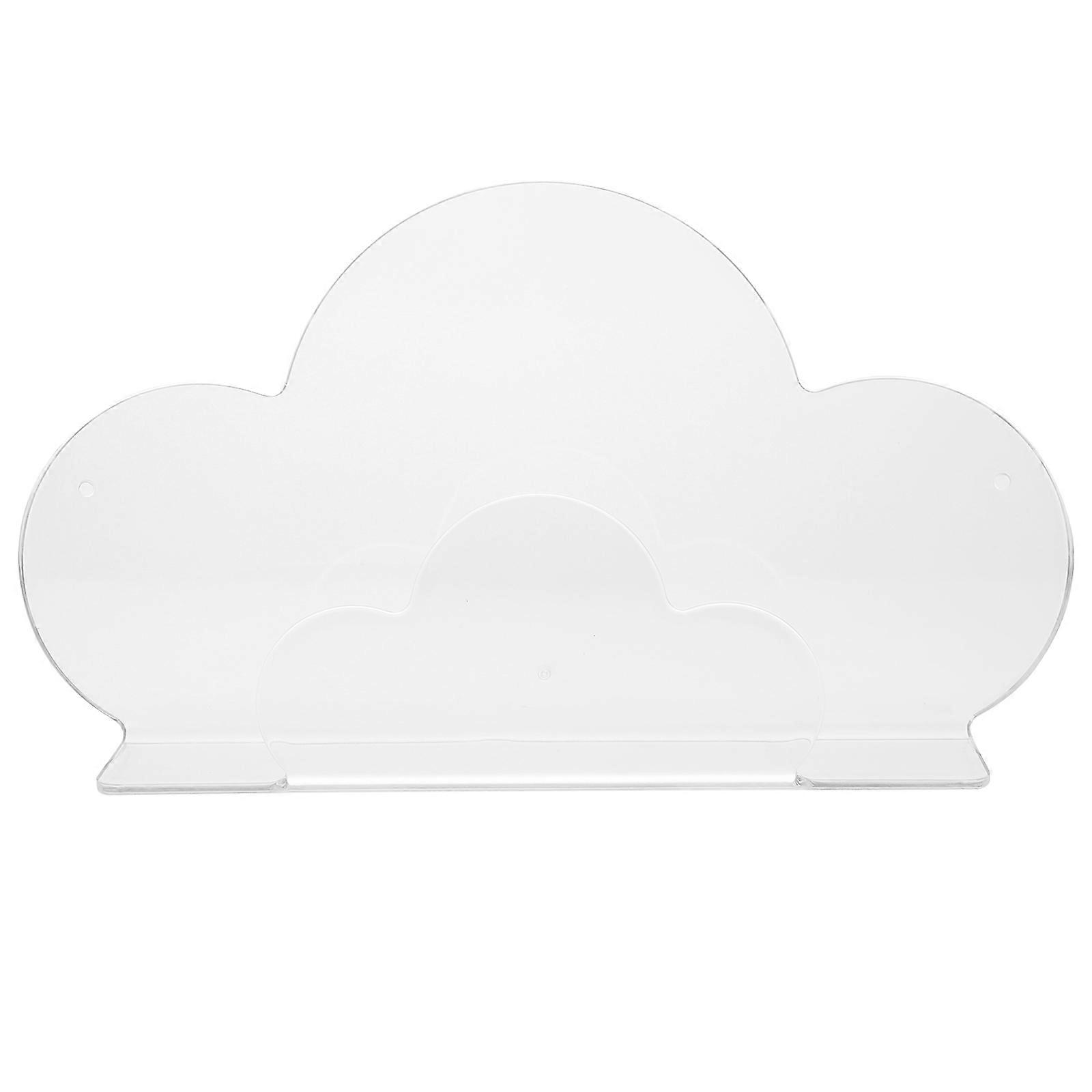 Bathroom Storage Shelf Acrylic Shower Gel Storage Rack with 2Pcs Set