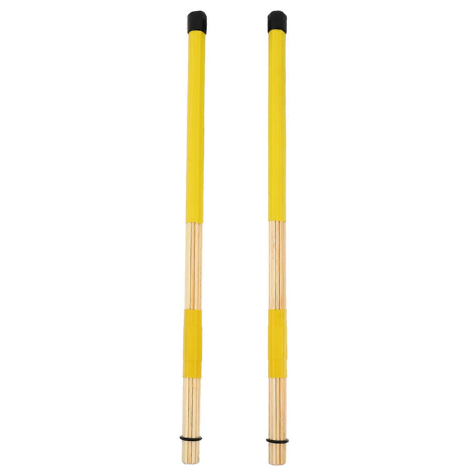 Percussion Sticks Bamboo Drumsticks for 3Pairs Durable Use