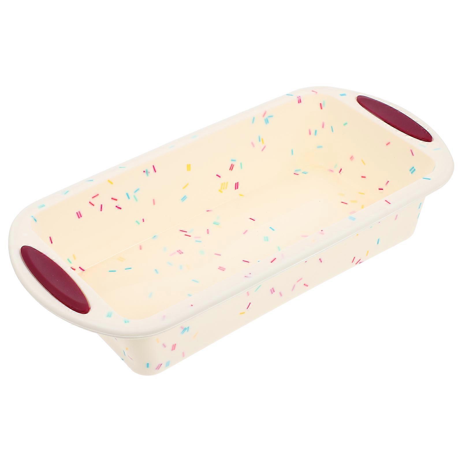 Silicone Baking Mold Loaf Pan for Toast Bread 3Pcs DIY Kitchen Molds