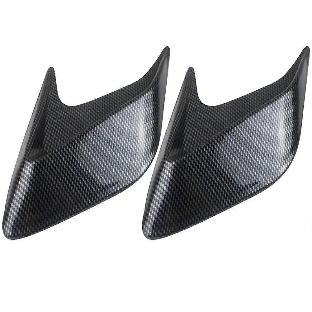 Car Bonnet Accessories Simulate Shark for Decoration 2Pairs
