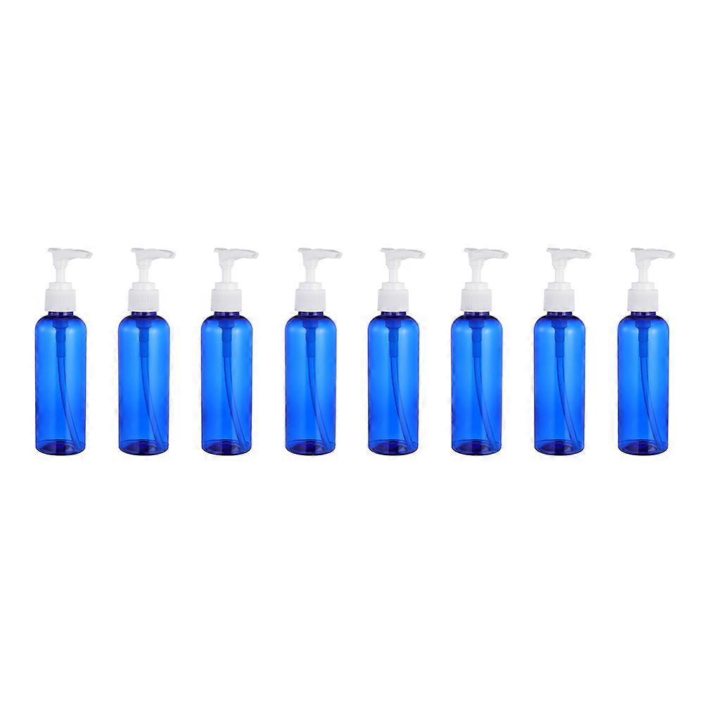 Plastic Pump Bottle for Storage Use 24Pcs Blue Lotion Dispenser Bottles
