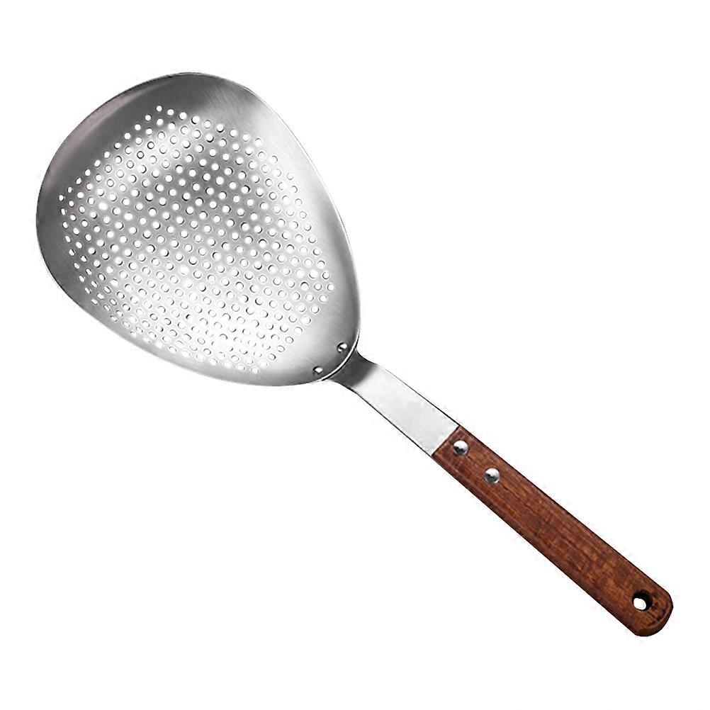 Household Frying Strainer Stainless Food Strainer for Kitchen 5Pcs Multi-Function Spoon