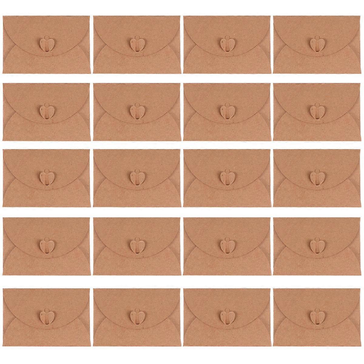 Paper Envelopes Brown Envelopes for Letters 40Pcs Craft Invitations