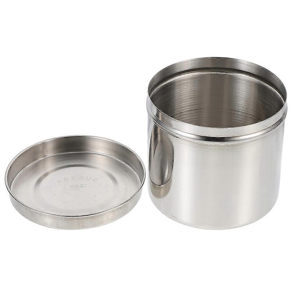 Stainless Steel Unguent Jar for Storage Practical Holder