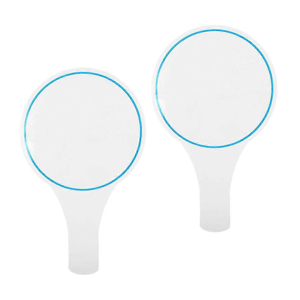 Erase Answer Paddle White Board Auction Paddles 4Pcs Collection