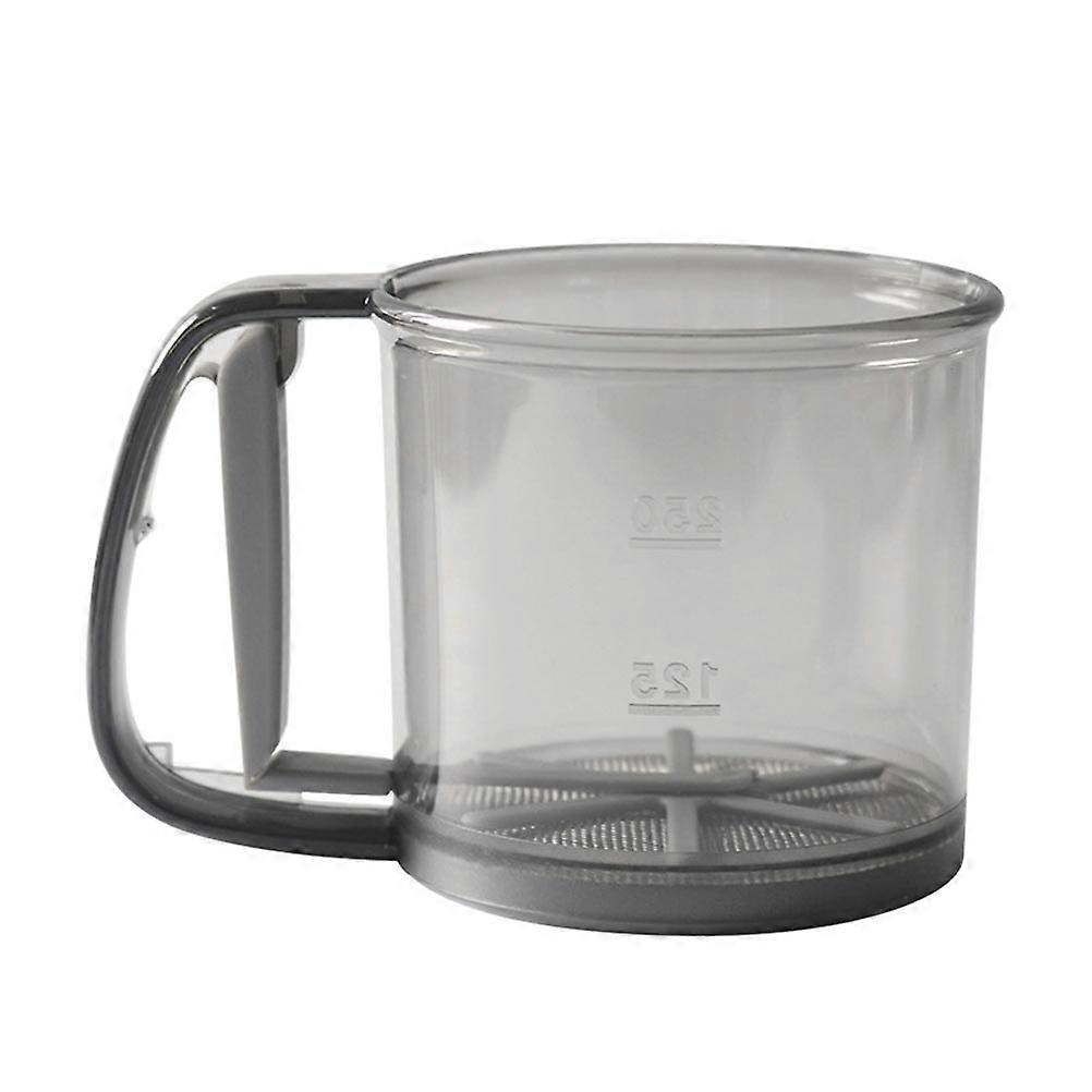 Handheld Flour Sifter Mesh Strainer for Baking 2Pcs Portable Cup Tool