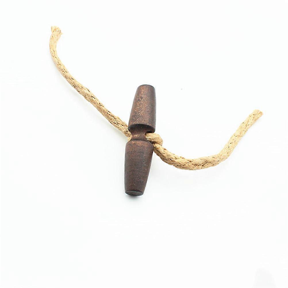 Handmade Olive Buckle Wooden Buttons 20 Pcs for DIY Crafting with Material