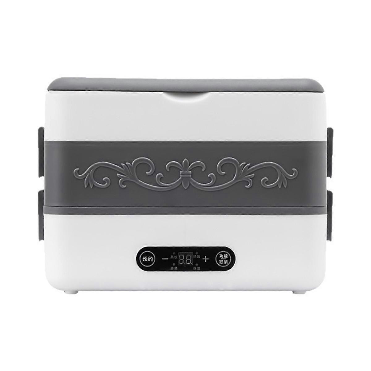 Portable Electric Lunch Box Automatic Rice Cooker with Timer (EU)