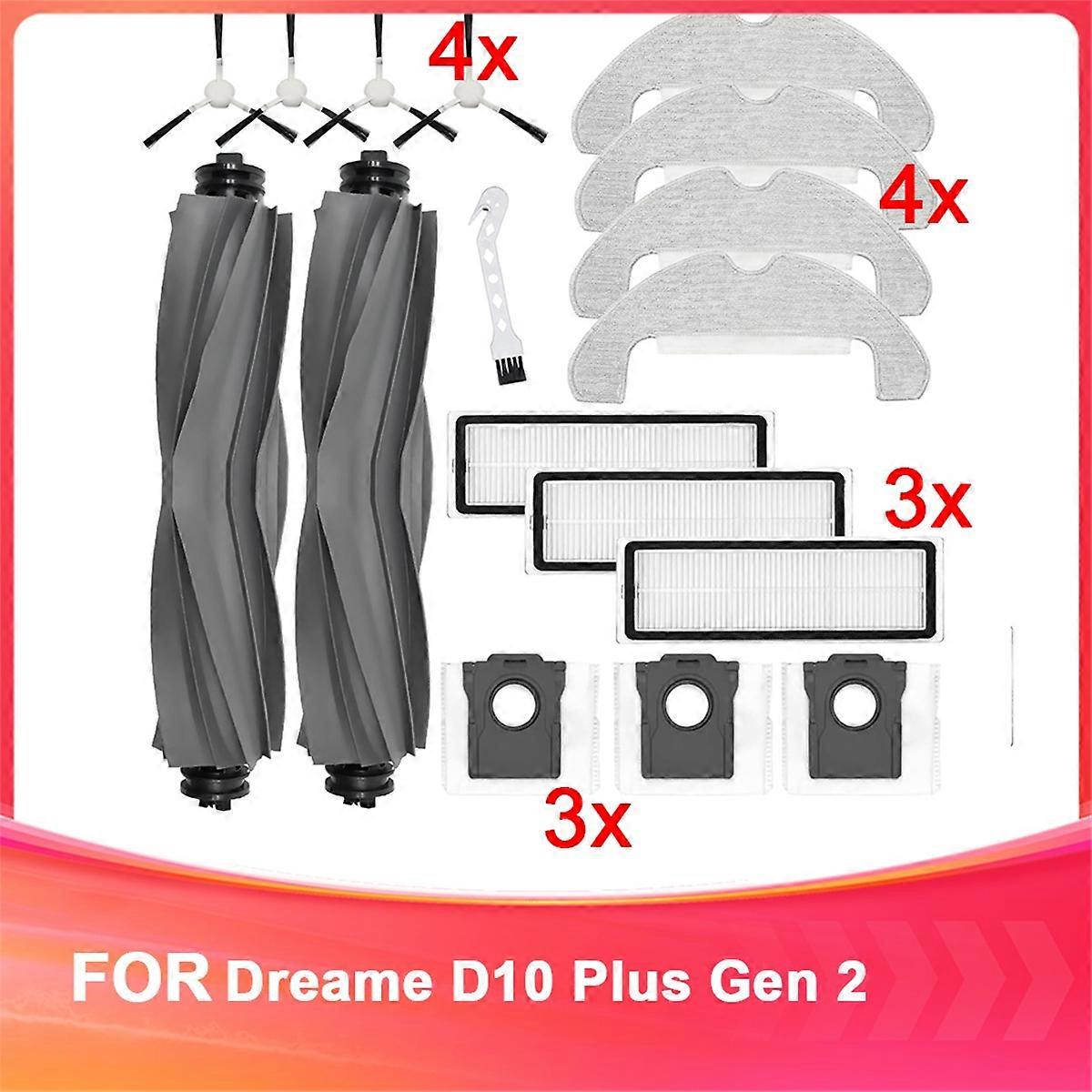 Accessories for D10 Plus Gen 2 Robot Vacuum Cleaner Spare Part