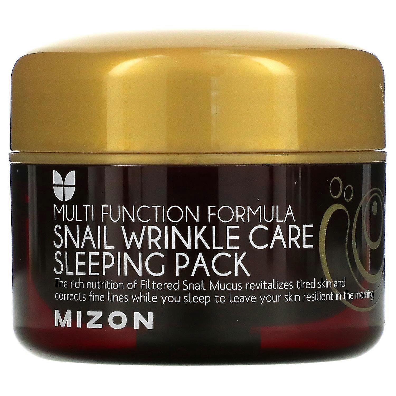 Mizon, Snail Wrinkle Care Sleeping Pack, 2.70 fl oz (80 ml)