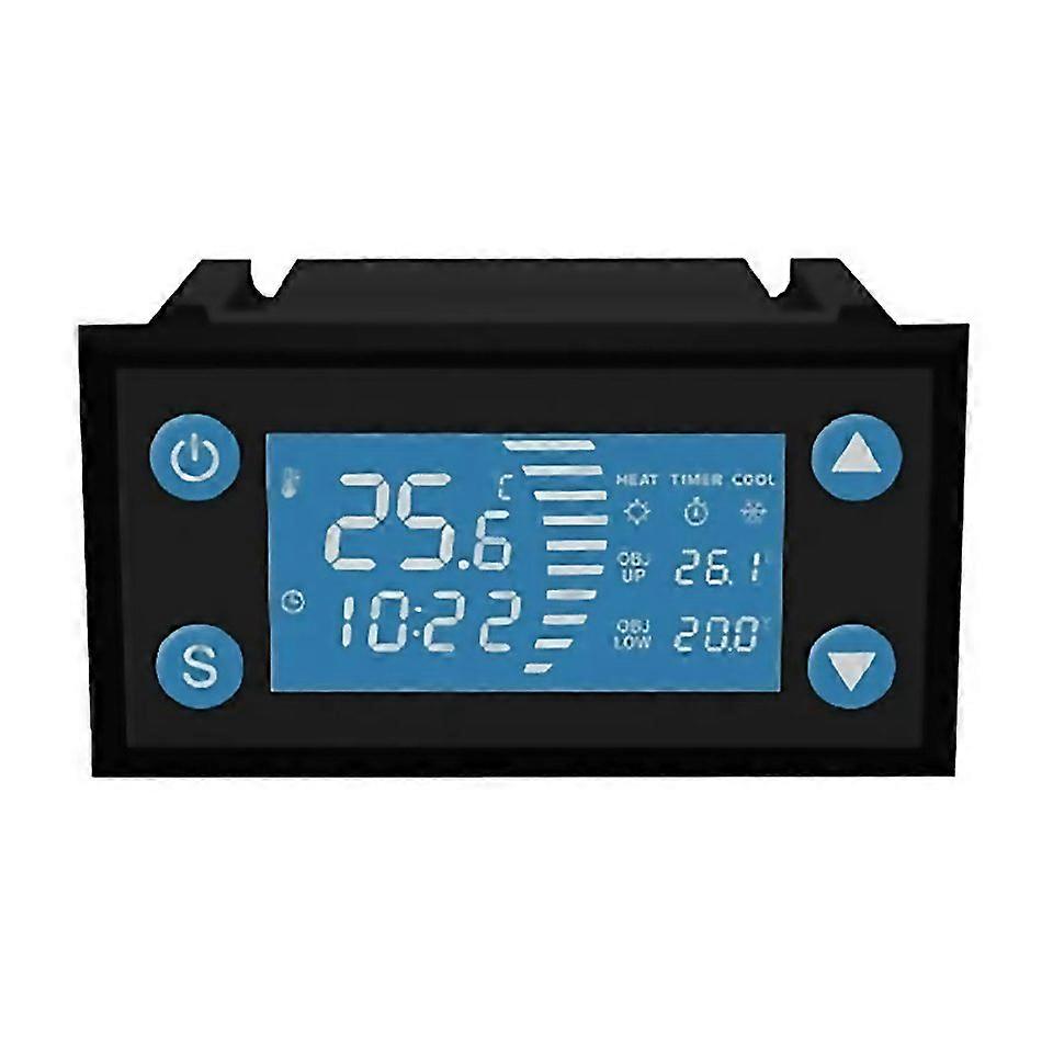 For W1213 Intelligent Digital Display Fish Tank Climbing Pet Thermostat Planting Hatch Breeding Temp
