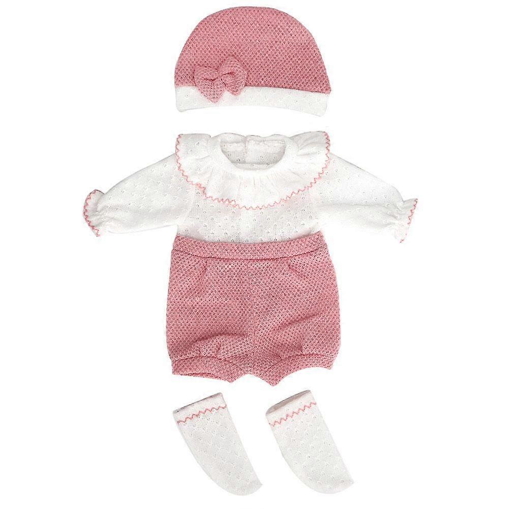 Conjunto de roupas de boneca multicoloridas para boneca de 18 polegadas, macias e confortáveis