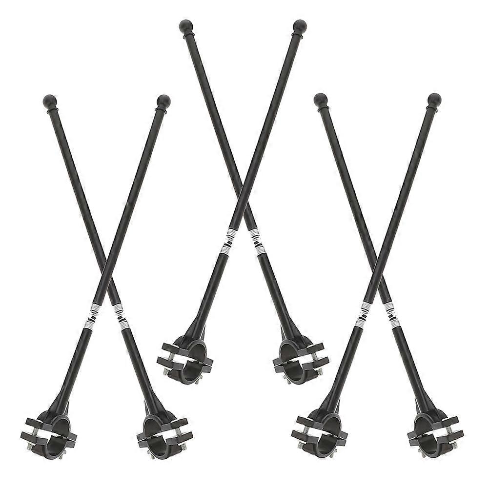 18Pcs Motorcycle Flag Pole Holder for Auto Flagpole Rear Use