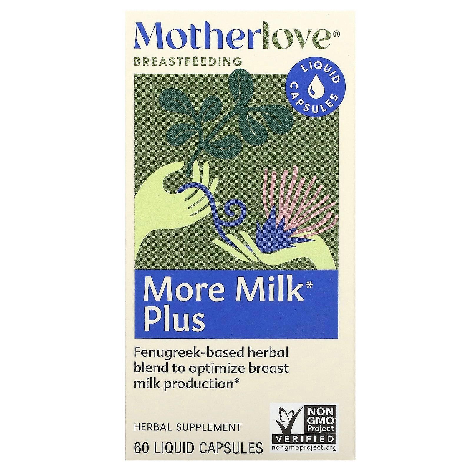 Breastfeeding, More Milk Plus, 60 Liquid Capsules