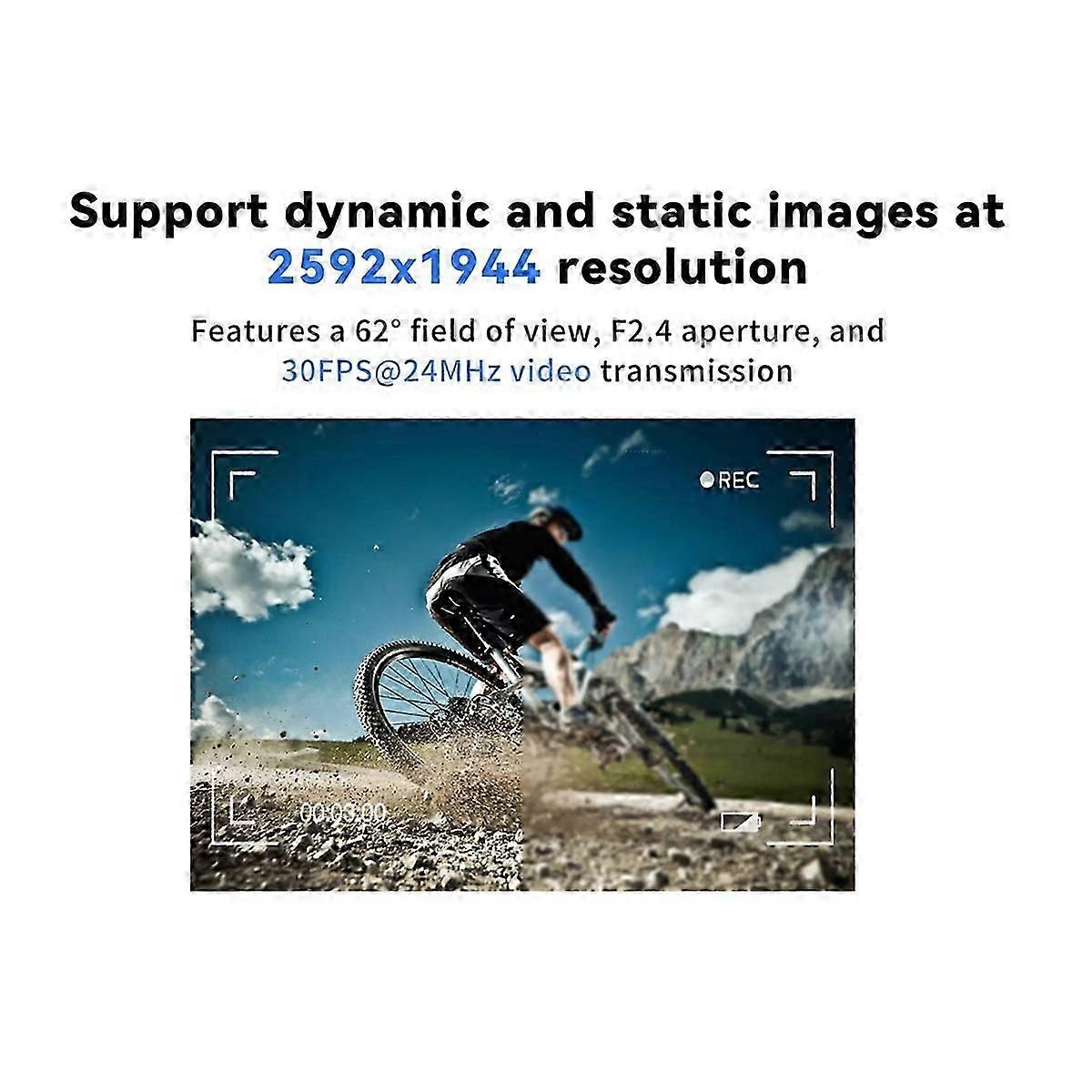 H ELTEC AUTOMATION WiFi HaLow Module Pi-CamLow for Raspberry Pi HAT 5MP Camera 32.5Mbps High-Speed D