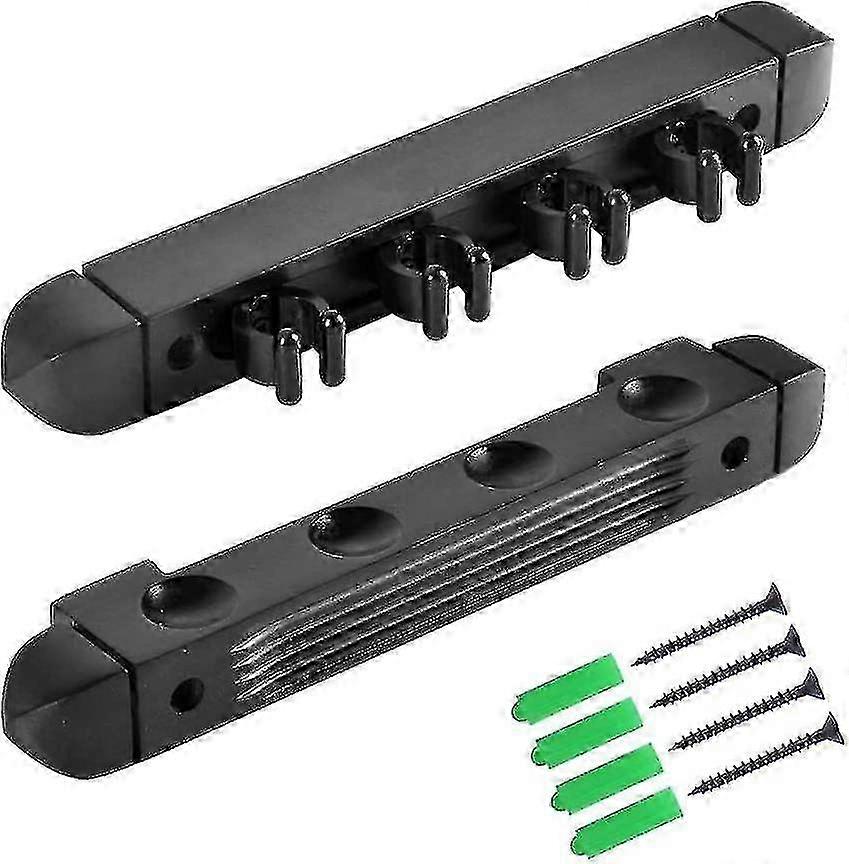 2025 Exquisite Pool Cue Wall Mounted Rack Billiard Cue Stick Wall Rack