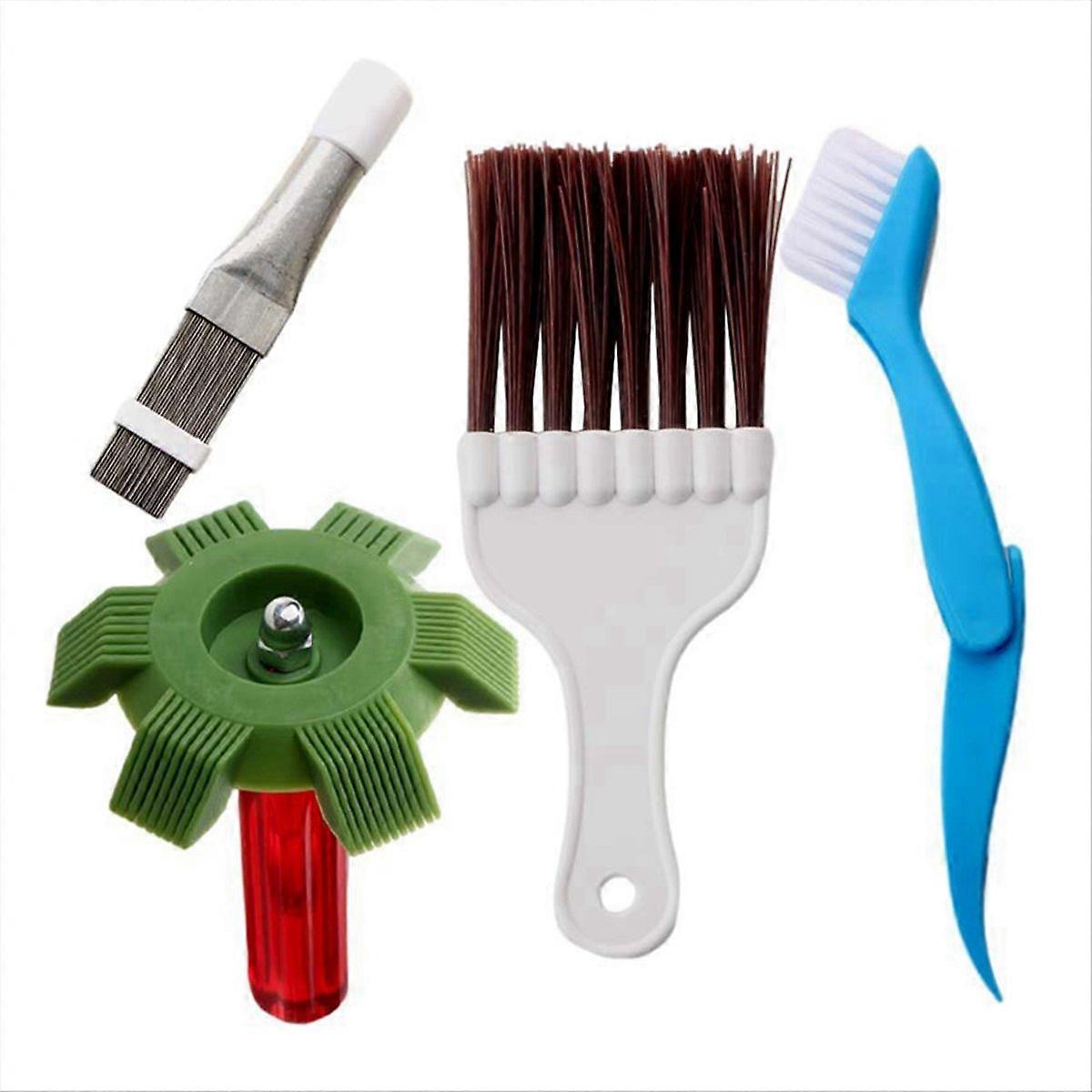 4-Piece Condenser Cleaning Brush Set, Suitable for Dryers