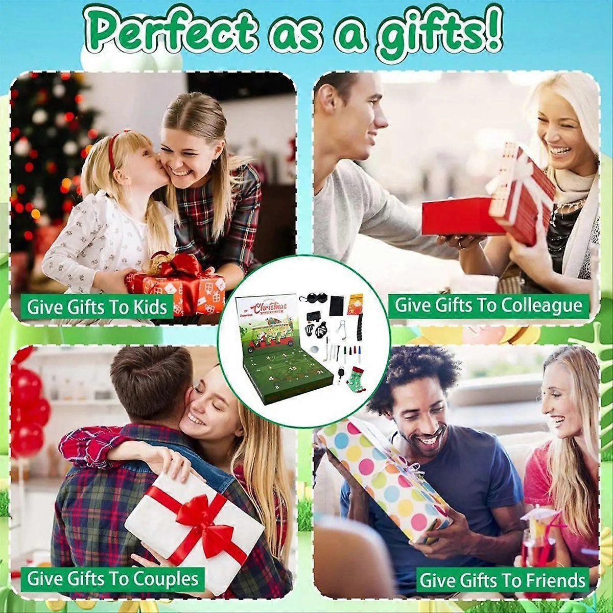 Golf Calendar Advent 2025 Golf Decorations Advent Small Sports Tools Christmas Calendar for Shelf D