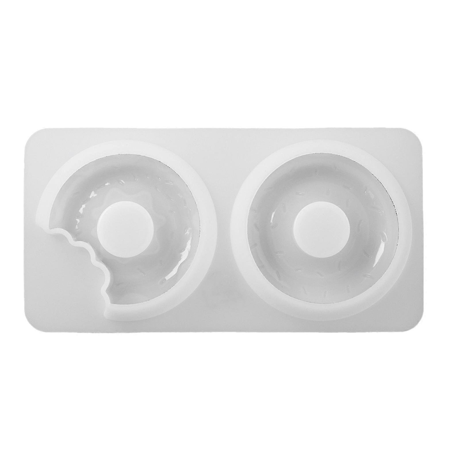 Reusable Silicone Mould For DIY Resin Puddings Candle Holders Crafting Projects Multicolor