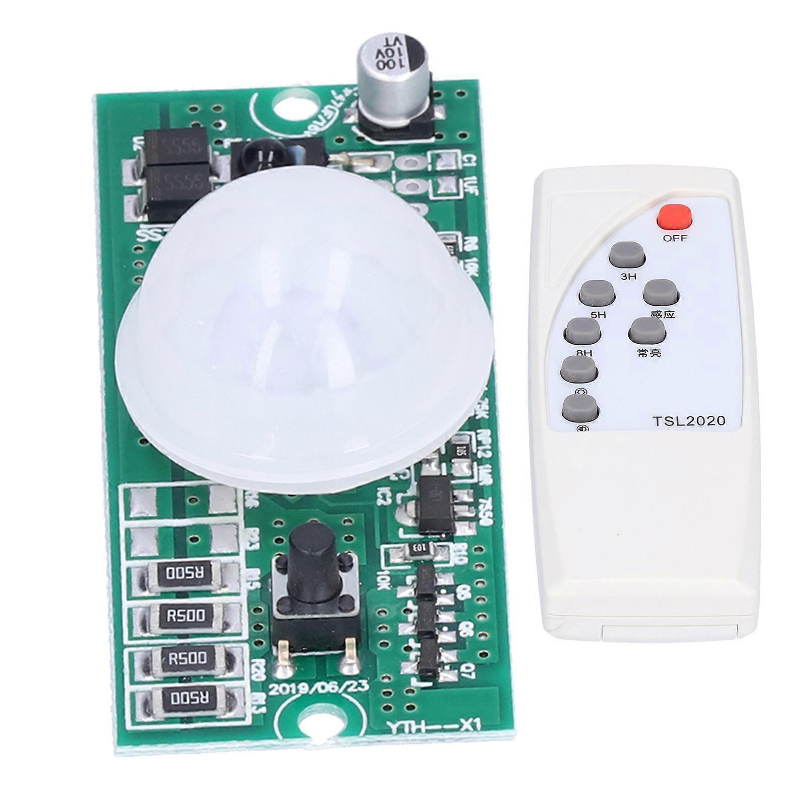 Remote Control Solar Circuit Board Human Body Induction 3.2V/3.7V Street Lamp Controller Module