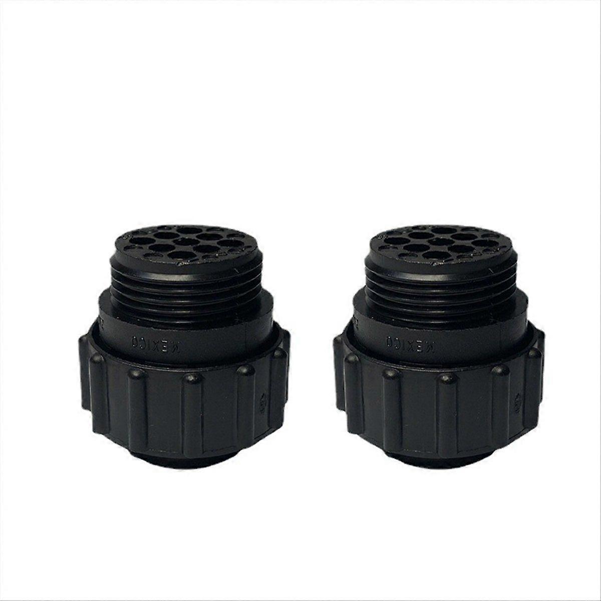 Amp 206708-1 Connector, , 9 Position, Straight, Cable Mount, 9 Terminal, 1 Port (2Pc)