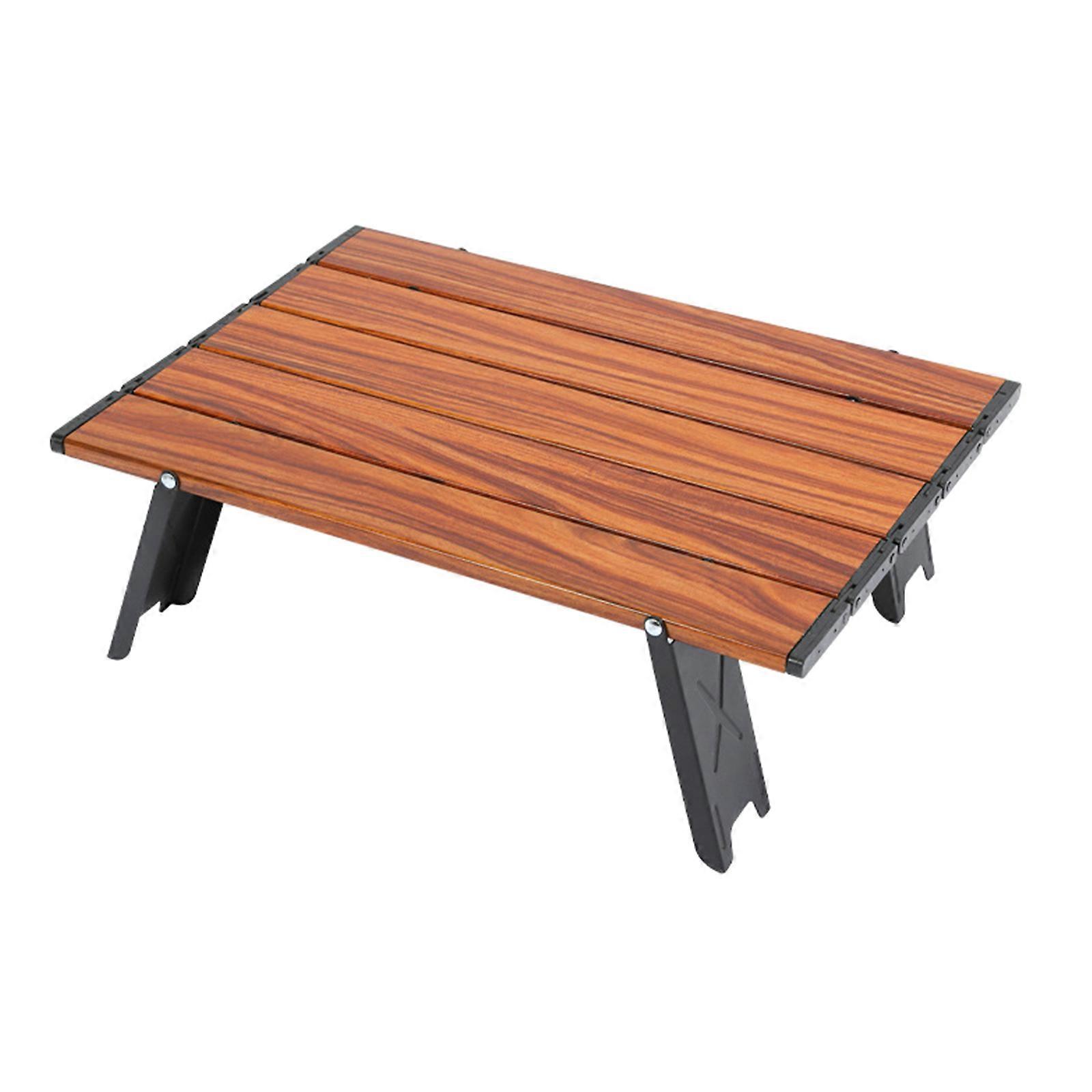 Multipurpose Real Time Setups Folding Aluminum Table For Outdoor Use Support Heavy Duty Camp Garden Cooking & Workspaces Multicolor