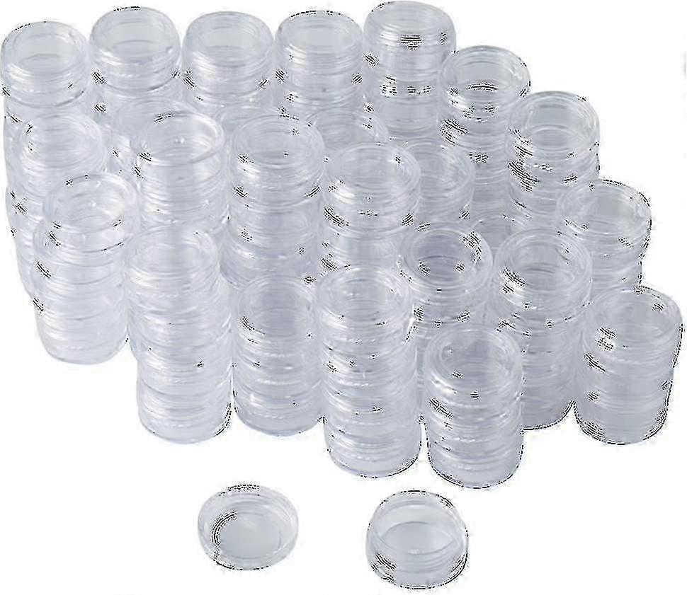 108 Pieces Jars, Empty Jar Mini Cream Jars With Screw Cap