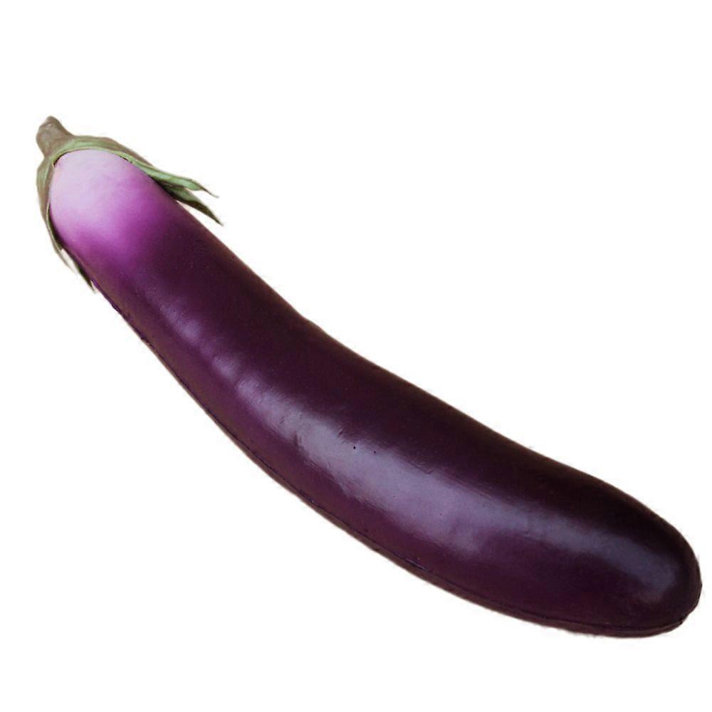 Fake Eggplant Realistic Artificial Vegetable Decorative Kitchen Decor
