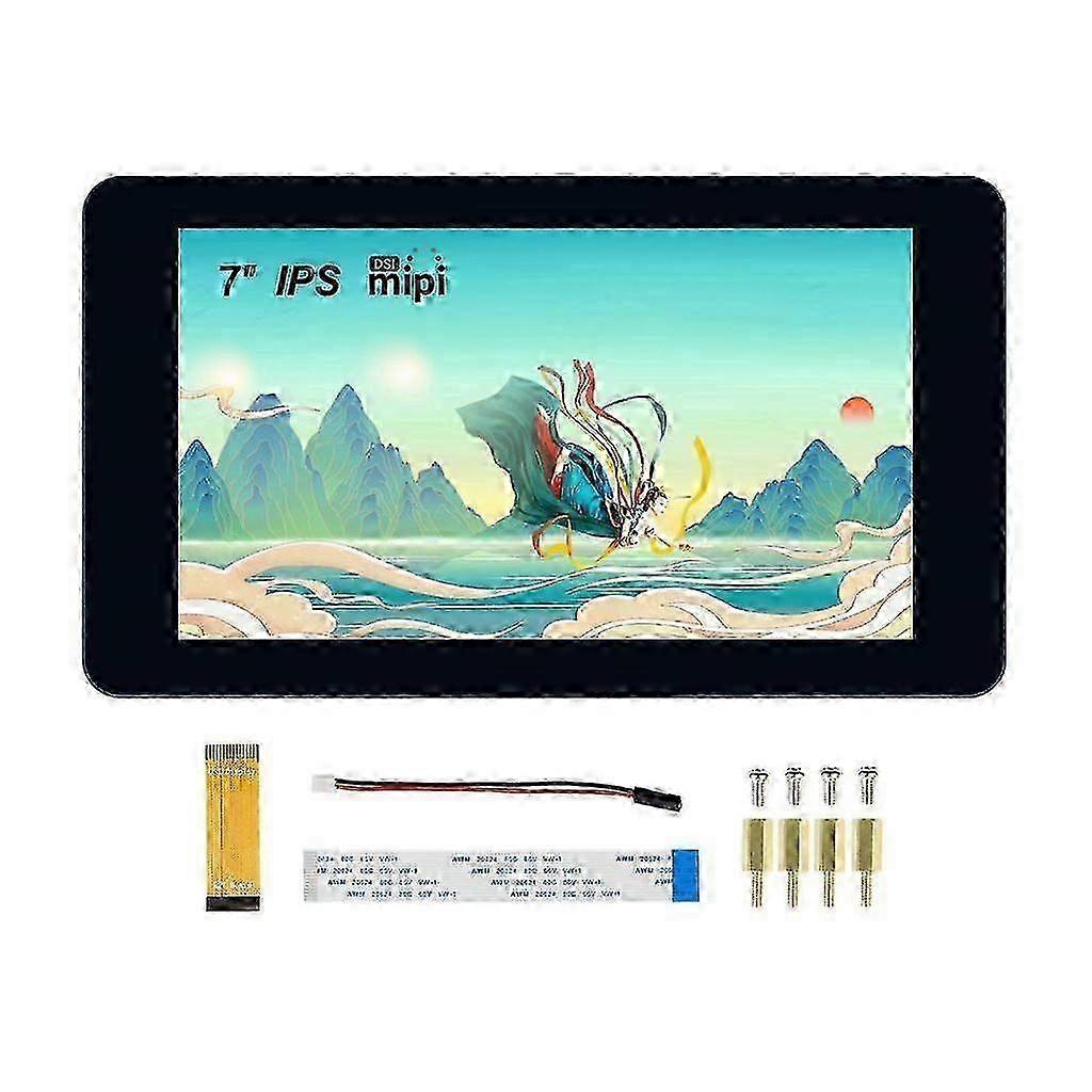 7" LCD Screen High Resolution 800x480 Resolution, Multiple Touch Support