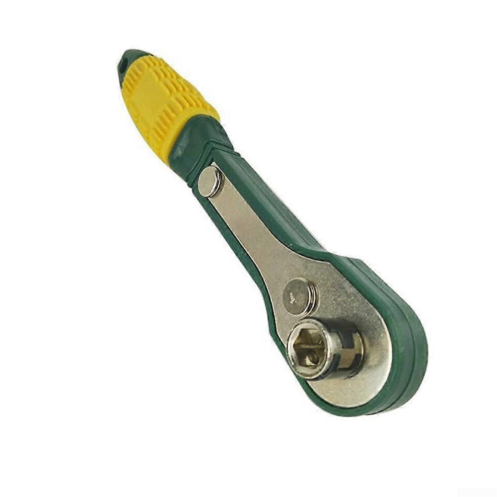 Mini Quick Ratchet Wrench Multi Function Screwdriver Lever Socket Spanner  Tool For Automobiles