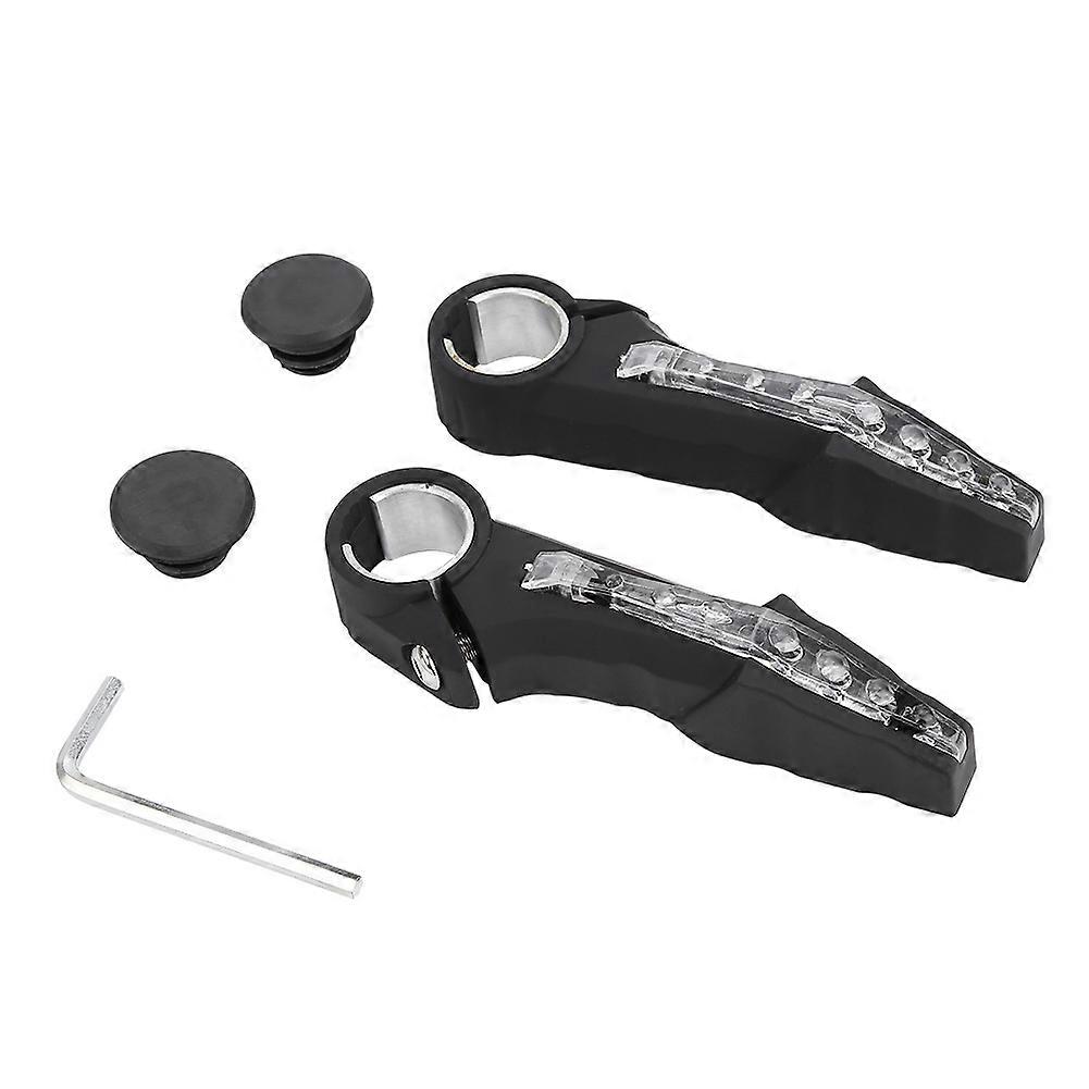 Bicycle Bike Handlebar Grips Light LED Bicycle Turn Signal Warning Lamp