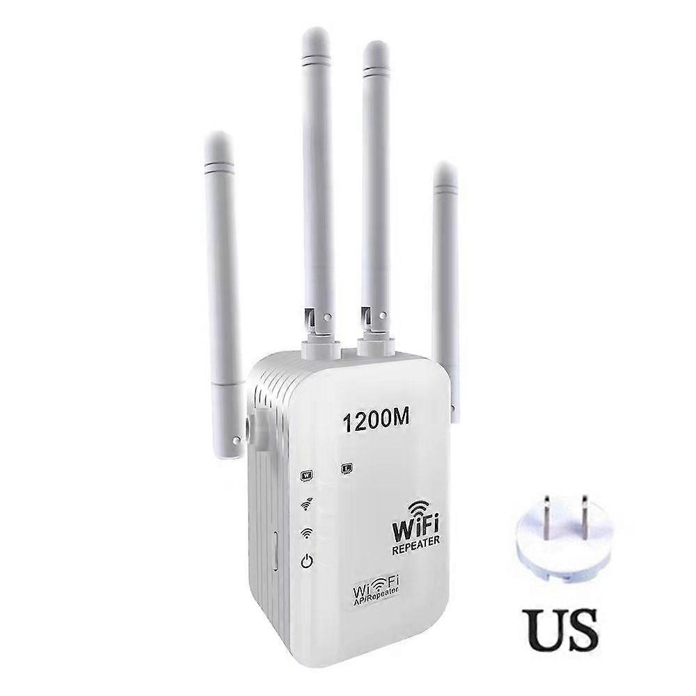 Long Range Extender Wireless WiFi Repeater Wi Fi Booster 2.4G/5Ghz Wi-Fi Amplifier 1200 Mbps Wifi Router Access Point